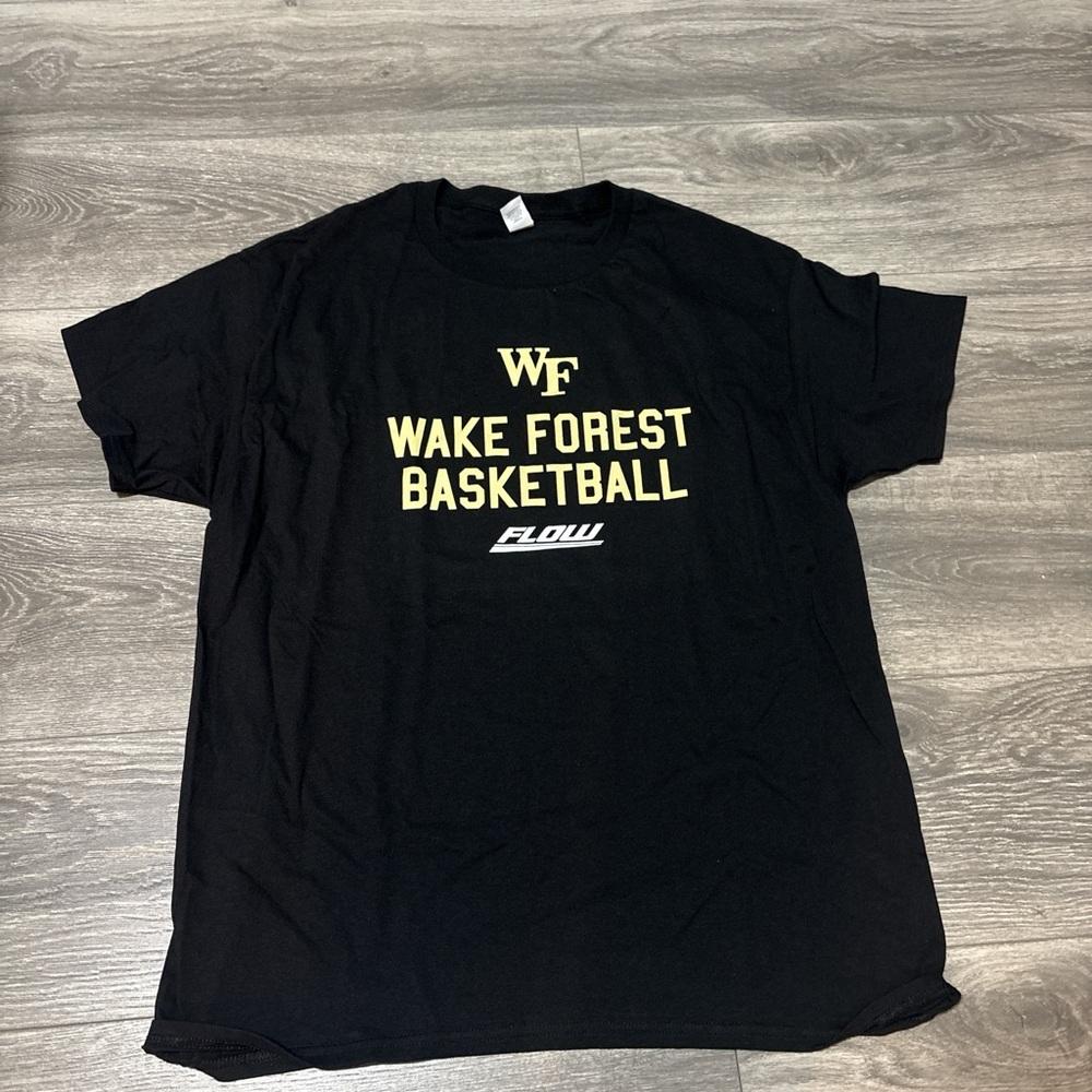 Black Wake Forest Basketball T-Shirt